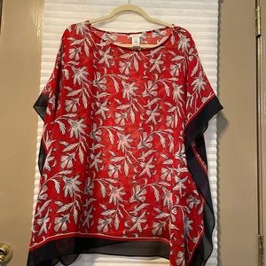 Talbots Red, White & Blue shirt